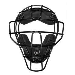 Force3 Defender V2 Traditional Baseball/Softball Catcher/Umpire Mask -Baseball Gear Store 22 force3 defender traditional mask front black black 80455.1677967796