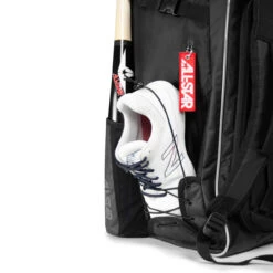 All-Star MVP Dual Hybrid Catcher's Baseball/Softball Backpack Bag -Baseball Gear Store all star bbcbp blk 007 04462.1675197693