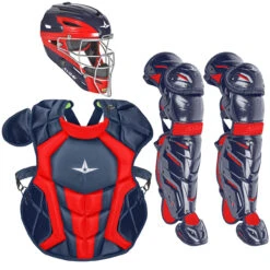 All-Star System7 Axis Travel Team NOCSAE Youth Catcher's Package -Baseball Gear Store all star ckcc1216s7xtt nvysca 21514.1678184938