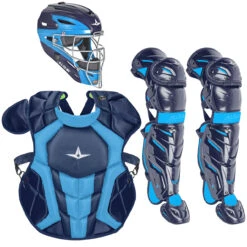 All-Star System7 Axis Travel Team NOCSAE Intermediate Catcher's Package -Baseball Gear Store all star ckcc1216s7xtt nvysky 67399.1678054693
