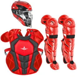 All-Star System7 Axis Travel Team NOCSAE Intermediate Catcher's Package -Baseball Gear Store all star ckcc1216s7xtt scablk 33055.1678054694