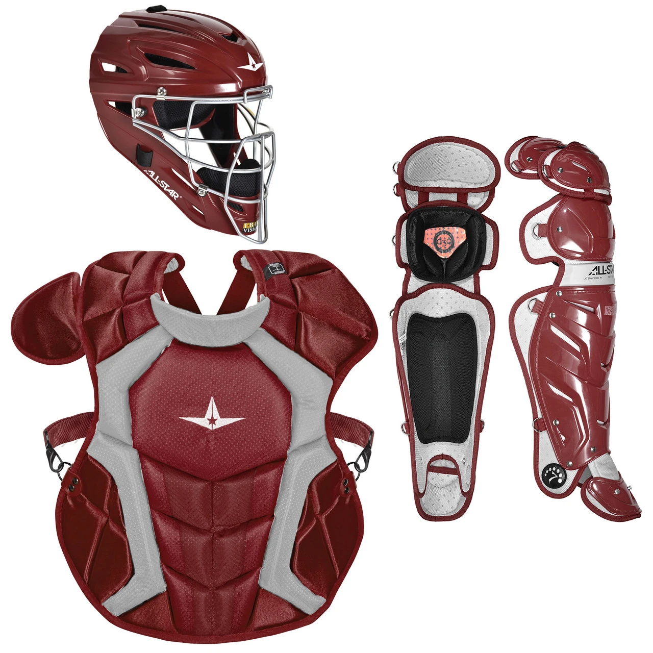 All-Star System Seven Pro NOCSAE Adult Baseball Catcher's Package 5 All-Star System Seven Pro NOCSAE Adult Baseball Catcher's Package - Image 5