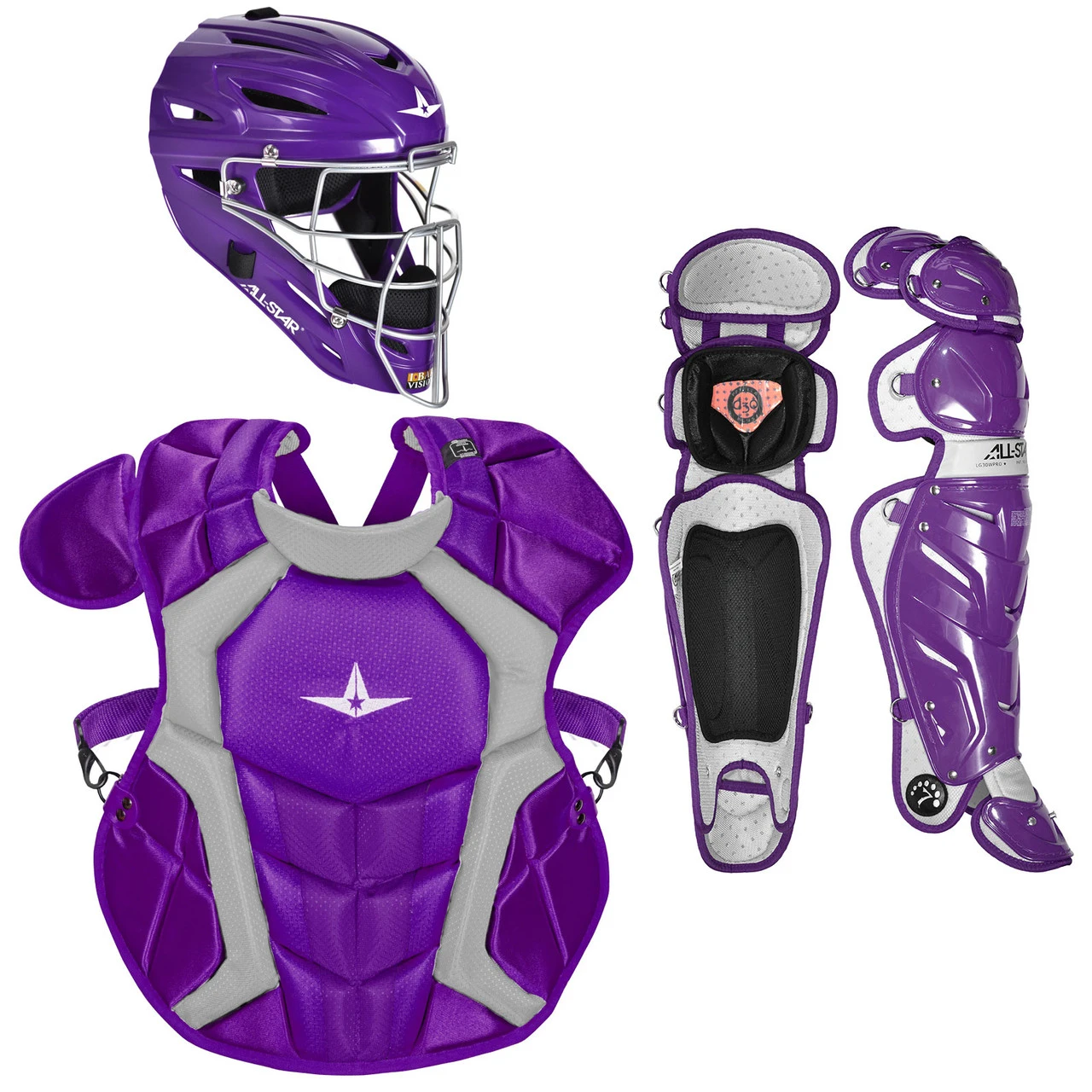 All-Star System Seven Pro NOCSAE Adult Baseball Catcher's Package 7 All-Star System Seven Pro NOCSAE Adult Baseball Catcher's Package - Image 7