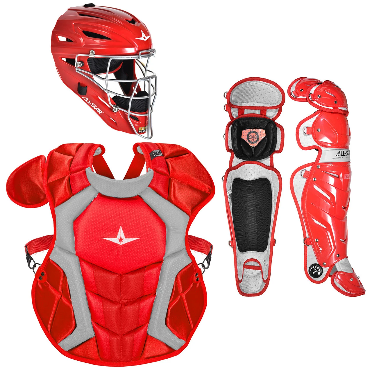 All-Star System Seven Pro NOCSAE Adult Baseball Catcher's Package 4 All-Star System Seven Pro NOCSAE Adult Baseball Catcher's Package - Image 4