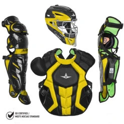 All-Star System7 Axis NOCSAE Adult Baseball Catcher's Package -Baseball Gear Store all star ckccpro1x sbk 06711.1679475003