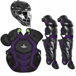 All-Star System7 Axis NOCSAE Adult Baseball Catcher's Package -Baseball Gear Store all star ckccpro1x bkgo 08704.1679475004