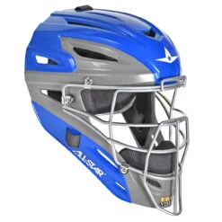 All-Star Graphite Two-Tone Youth Baseball/Softball Catcher's Helmet -Baseball Gear Store all star mvp2500gtt ryl 35696.1678025788