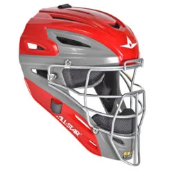 All-Star Graphite Two-Tone Youth Baseball/Softball Catcher's Helmet -Baseball Gear Store all star mvp2500gtt sca 39692.1678025788