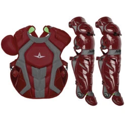 All-Star System7 Axis NOCSAE Adult Baseball Catcher's Gear Set -Baseball Gear Store all star s7ancplga rylsca 51971.1678170498