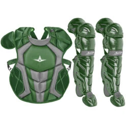 All-Star System7 Axis NOCSAE Intermediate Baseball Catcher's Gear Set -Baseball Gear Store all star s7ancplgi dgn 76939.1674473303
