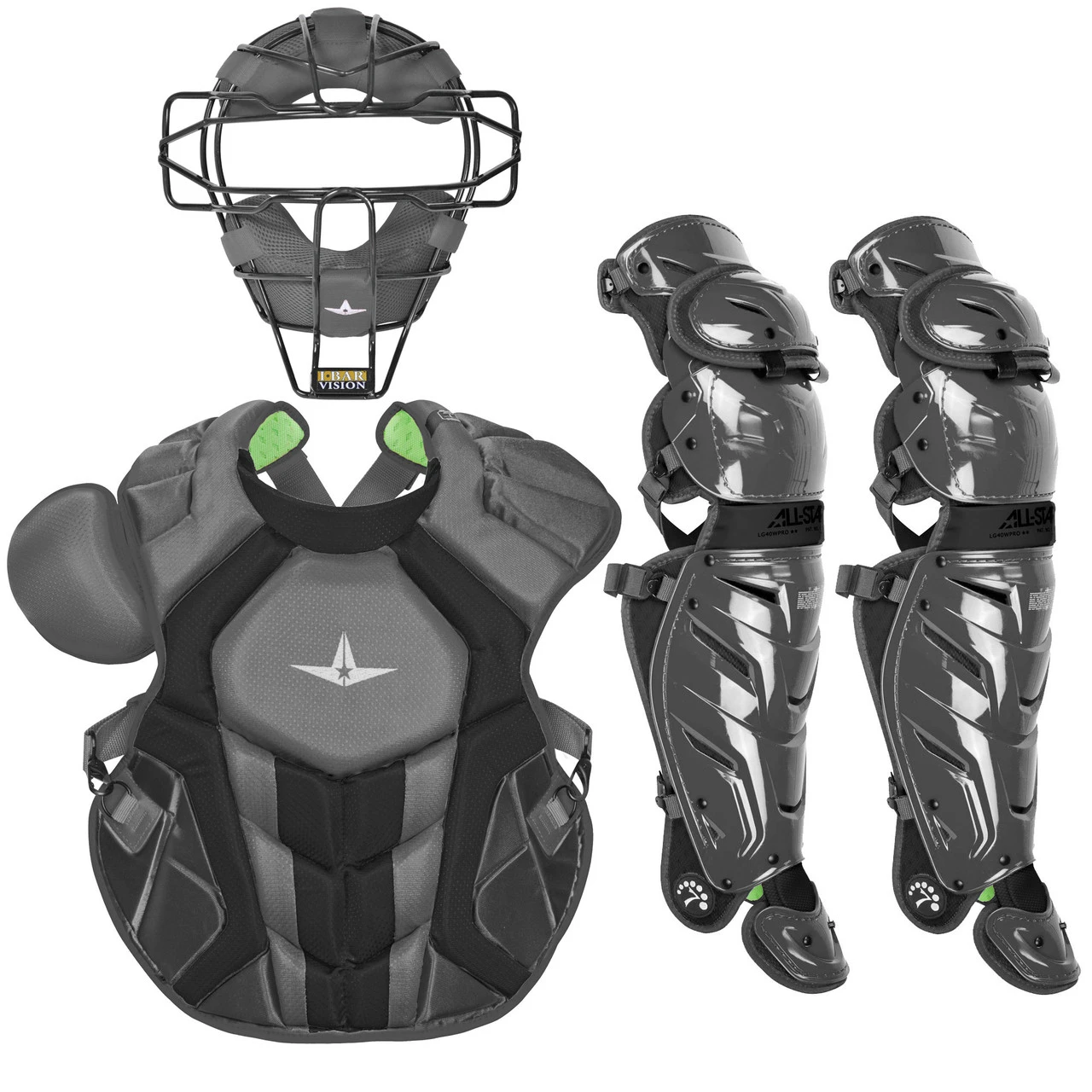 All-Star System7 Axis TM Adult NOCSAE Baseball Catcher's Package 3 All-Star System7 Axis TM Adult NOCSAE Baseball Catcher's Package - Image 3