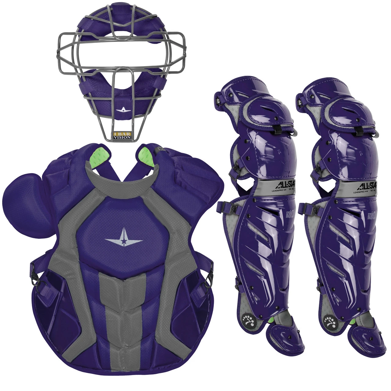 All-Star System7 Axis TM Adult NOCSAE Baseball Catcher's Package 6 All-Star System7 Axis TM Adult NOCSAE Baseball Catcher's Package - Image 6
