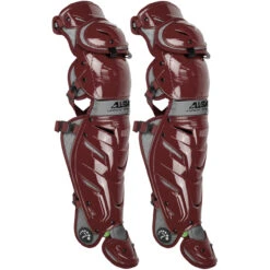 All-Star System 7 Axis 16.5 Inch Adult Baseball Catcher's Leg Guards -Baseball Gear Store all star lg40wpro margph 24846.1679359011