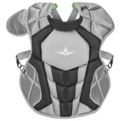 All-Star System7 Axis NOCSAE Youth Catcher's Chest Protector -Baseball Gear Store as cpcc1216s7x sil 94966.1679416914