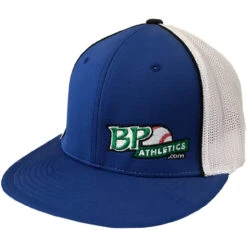 BP Athletics Flat Bill Baseball/Softball Flex-Fit Hat (BPAR165B)
