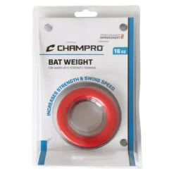 Champro 16oz Baseball/Softball Bat Weight - Red
