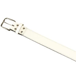 Champro Leather Adult Baseball/Softball Belt -Baseball Gear Store champro a063 wht 92727.1679445970