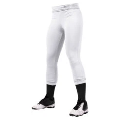 Champro Hot Shot Women's Yoga-Style Fastpitch Softball Pant -Baseball Gear Store champro bp31 wht 51344.1679431614