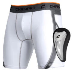 Champro Wind-Up Men's Baseball Padded Sliding Short W/Cup