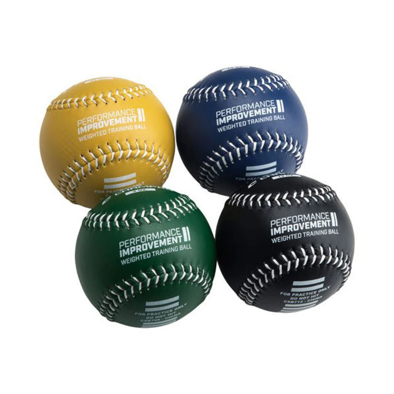 Champro 9oz-12oz Weighted Training Softball Set - 4-Pack 1 Champro 9oz-12oz Weighted Training Softball Set - 4-Pack