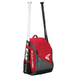 Easton Game Ready Youth Baseball/Softball Backpack Bag -Baseball Gear Store easton a159038 red 27348.1668647016