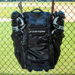 Easton Baseball/Softball Catcher's Wheel Bag -Baseball Gear Store easton a159058 04 28605.1656627474