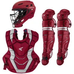 Easton Elite X Youth Baseball/Softball Catcher's Package -Baseball Gear Store easton elitexset crdsil 53939.1679388158