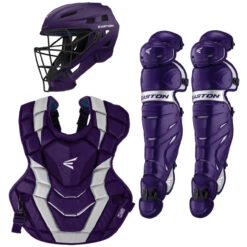 Easton Elite X Adult Baseball Catcher's Set -Baseball Gear Store easton elitexset pursil 71735.1679330150