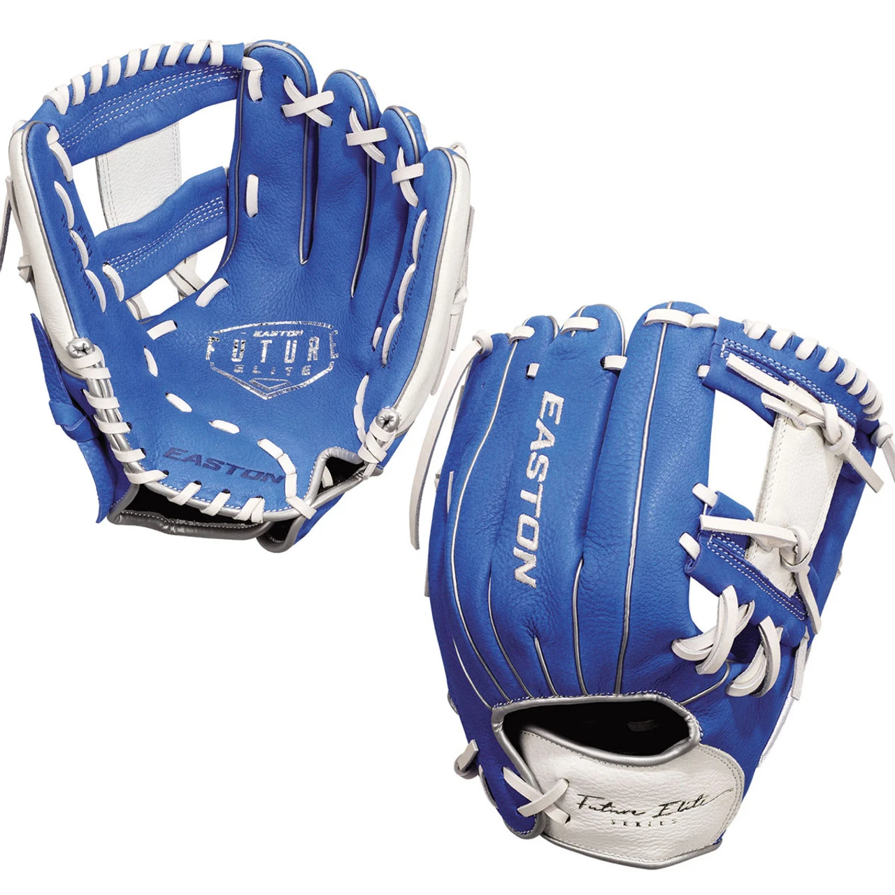 Easton Future Elite 11 Inch FE11 Youth Baseball Glove - Royal/White 1 Easton Future Elite 11 Inch FE11 Youth Baseball Glove - Royal/White
