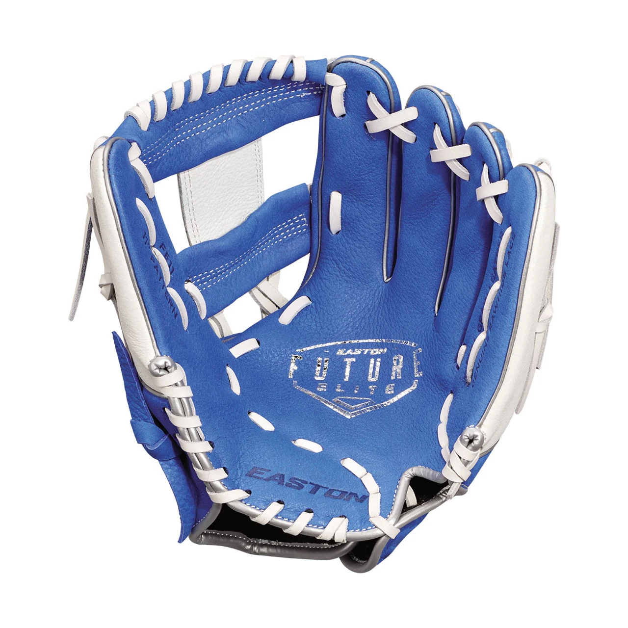 Easton Future Elite 11 Inch FE11 Youth Baseball Glove - Royal/White 2 Easton Future Elite 11 Inch FE11 Youth Baseball Glove - Royal/White - Image 2
