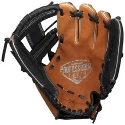 Easton Professional Youth Series 10 Inch PY10CB Baseball Glove - Carmel/Black -Baseball Gear Store easton py10cb 03 87836.1654285566