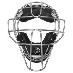 Force3 Defender V2 Traditional Baseball/Softball Catcher/Umpire Mask -Baseball Gear Store force3 bd31 silblk 01 15037.1677967796