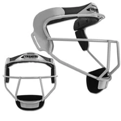 Champro The Grill Softball Fielders Mask 5 Champro The Grill Softball Fielders Mask -Baseball Gear Store grill silver 85061.1673067424