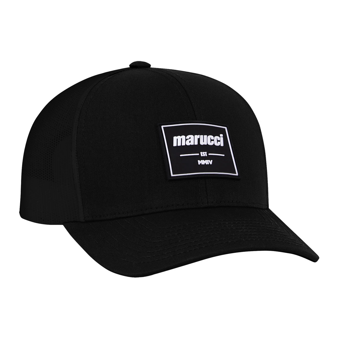Marucci EST Rubber Patch Snap Back Baseball/Softball Trucker Hat 1 Marucci EST Rubber Patch Snap Back Baseball/Softball Trucker Hat