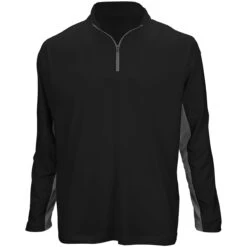 Marucci Men's Long Sleeve 1/4 Zip Performance Baseball/Softball Shirt