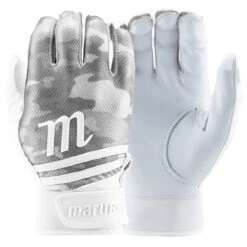 Marucci Crux Adult Baseball/Softball Batting Gloves -Baseball Gear Store mbgcrx gy front 01 48622.1679475081