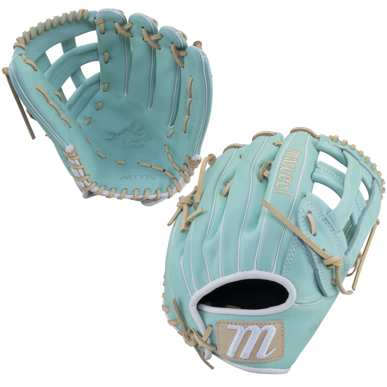 Marucci Palmetto M-Type 12.75 Inch Fastpitch Softball Glove 1 Marucci Palmetto M-Type 12.75 Inch Fastpitch Softball Glove