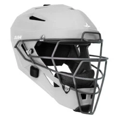 All-Star MVP5 Matte Adult Baseball Catcher's Helmet -Baseball Gear Store mvp5 wh 01 03686.1679301060