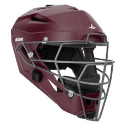All-Star MVP5 Matte Youth Baseball Catcher's Helmet -Baseball Gear Store mvp5m ma 01 75059.1677358108