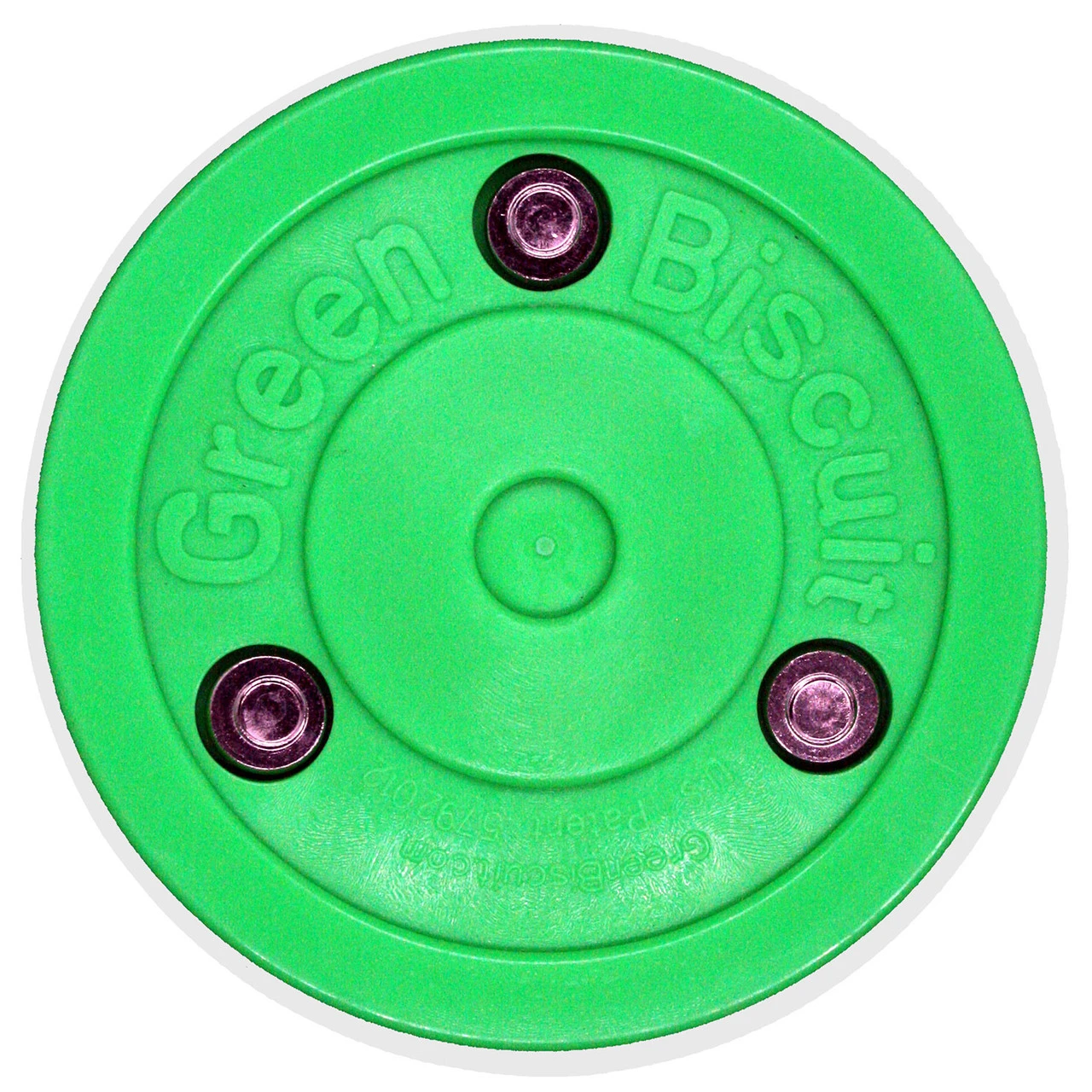 Green Biscuit Pro Hockey Saucer Pass Puck 2 Green Biscuit Pro Hockey Saucer Pass Puck - Image 2