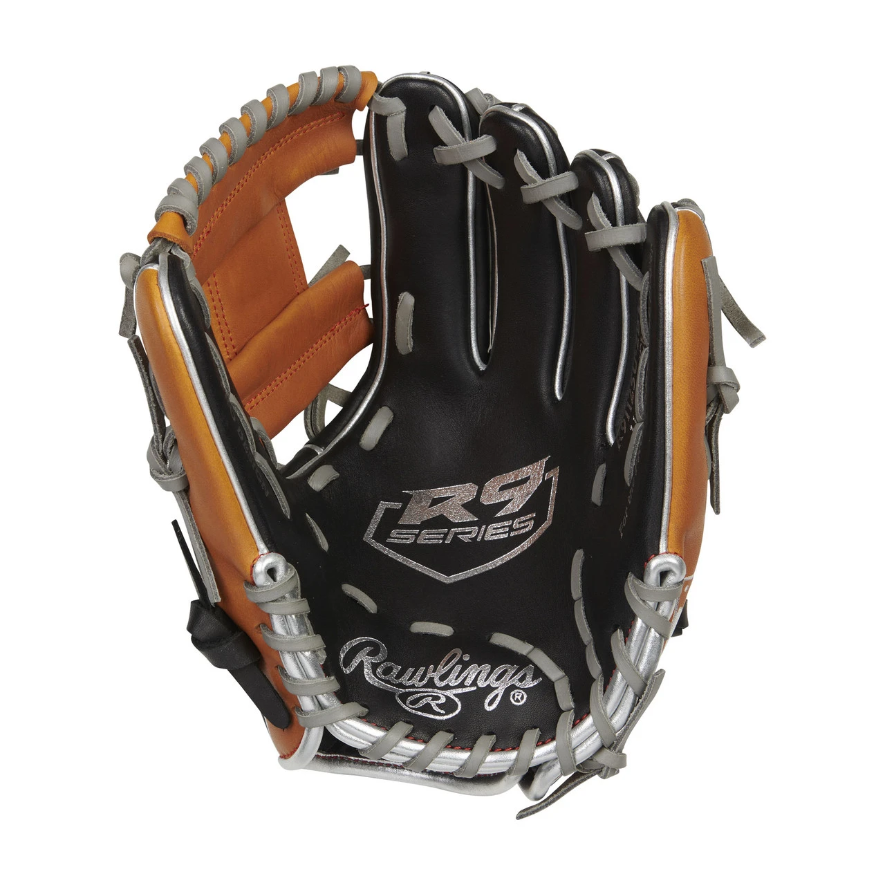 Rawlings R9 Contour Fit 11.25 Inch R91125U-2BT Baseball Glove 2 Rawlings R9 Contour Fit 11.25 Inch R91125U-2BT Baseball Glove - Image 2