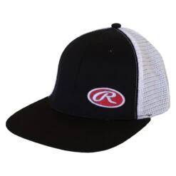 Rawlings Offset Logo Flexfit Baseball/Softball Trucker Hat