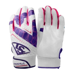 Louisville Slugger Genuine V2 Adult Baseball/Softball Batting Gloves -Baseball Gear Store slugger genuinev2 pupk 01 60488.1679185097