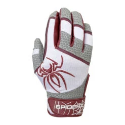 Spiderz PRO Adult Baseball/Softball Batting Gloves -Baseball Gear Store spiderz pro21 blkred 00796.1679475062
