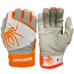 Spiderz PRO Adult Baseball/Softball Batting Gloves -Baseball Gear Store spiderz pro21 redwht 58497.1679475060