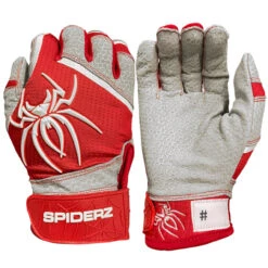 Spiderz PRO Adult Baseball/Softball Batting Gloves -Baseball Gear Store spiderz pro21 whtnvy 03462.1679475061
