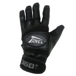 Tanel 360 Pebble Grain Youth Baseball Batting Gloves -Baseball Gear Store tanel tanpgtbgy blkblk 03 66966.1677504378