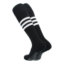 TCK Dugout Striped Baseball Socks Pattern B Adult