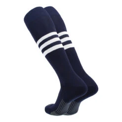 TCK Dugout Striped Baseball Socks Pattern B Adult 8 TCK Dugout Striped Baseball Socks Pattern B Adult -Baseball Gear Store tck dnob1 nvywht 01 64643.1677996887
