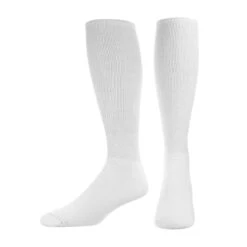 TCK All-Sport Polyester Tube Socks Adult -Baseball Gear Store tck tsx11 wht 01 69636.1678590910